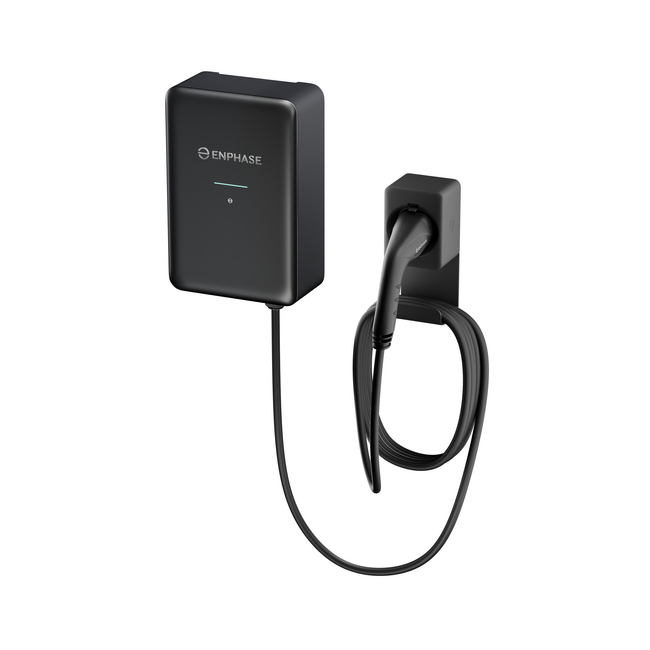 Miniatuur van Enphase IQ EV Charger 2 laadpaal 22kW MID type 2 vaste kabel 7 meter - zwart (IQ-EVSE-EU-3032-0105-1300)