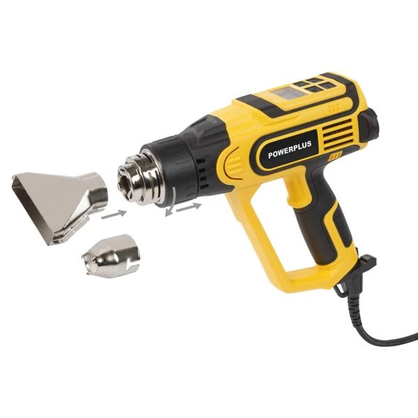 Miniatuur van PowerPlus heteluchtpistool 50°C - 660°C 2300W incl. accessoires (POWX1026)