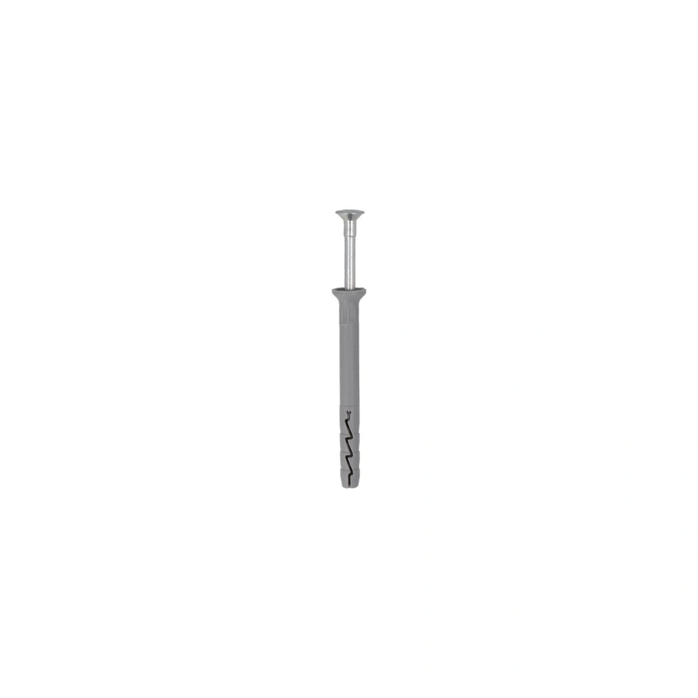 Miniatuur van RAWL slagplug 8,0x60mm verzinkt met platte kop en trompetkraag - per 100 stuks (R22-N-08L060)
