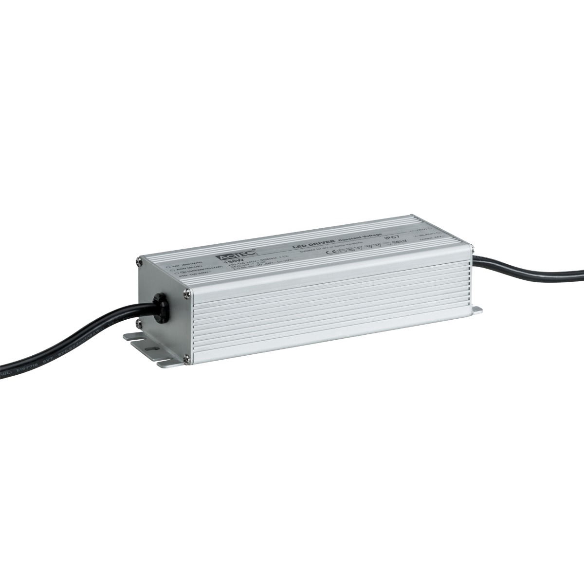 Miniatuur van Paulmann Plug & Shine Led voeding 230/24V DC 150VA IP67 - zilver (98850)