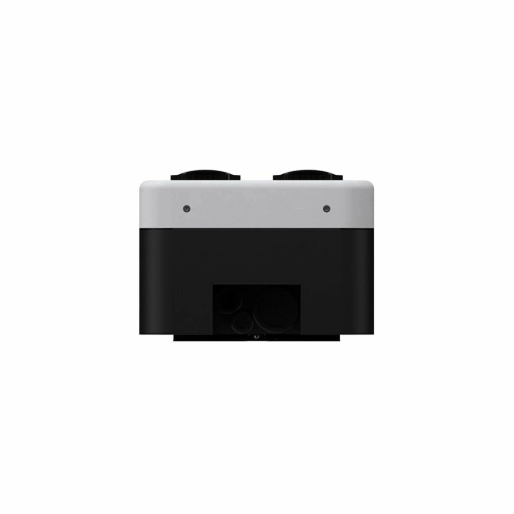 Miniatuur van Hager Witty Park 2 laadpaal 2x 22kW type 2 socket wandmontage - zwart (XVP222S)