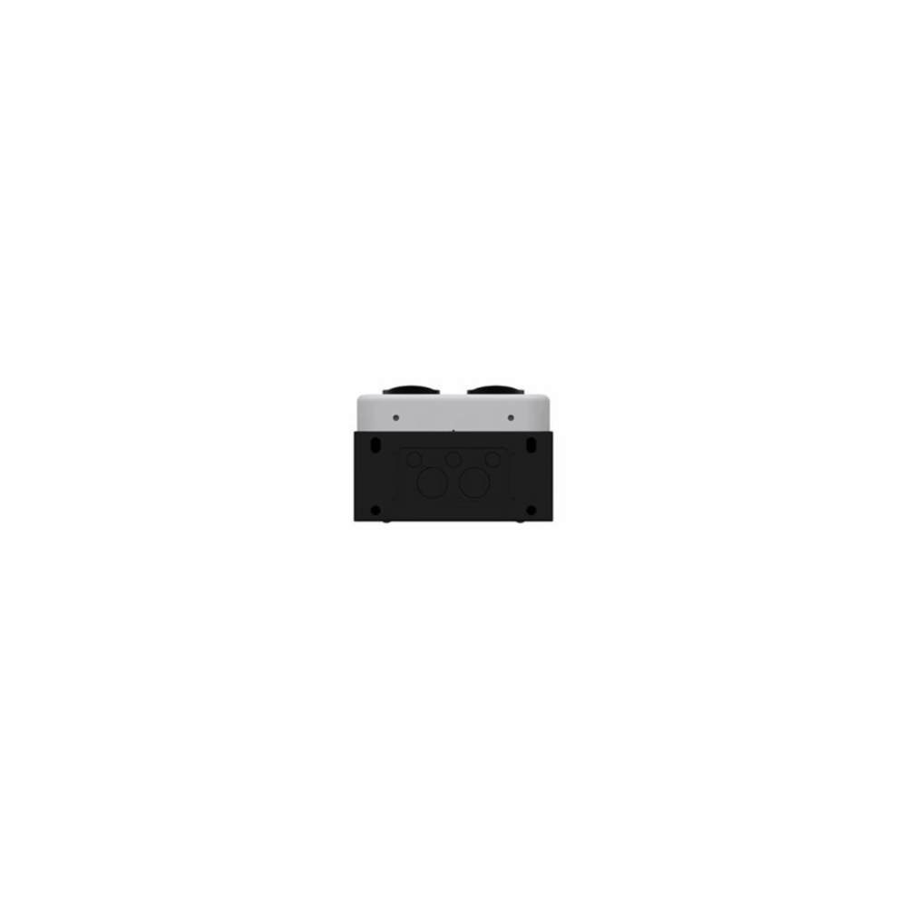Miniatuur van Hager Witty Park 2 laadpaal 2x 22kW type 2 socket vloermontage - zwart (XVG222S)