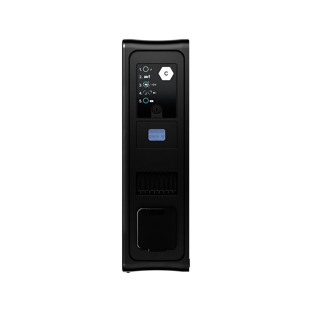 Miniatuur van Wallbox eM4 Twin Extender laadpaal 22kW MID 2x socket - zwart (100000324)