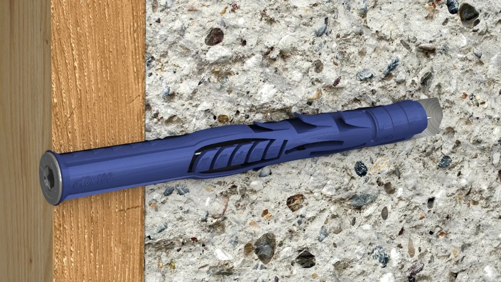 Miniatuur van RAWL constructieplug 8x120mm TX-30 verzinktplatte kop - blauw per 50 stuks (R-FF1-N-08L120)