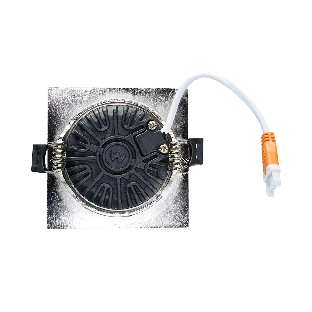Miniatuur van EMhub waterdichte inbouwspot vierkant aluminium 5W 450lm 2700K incl DimDriver