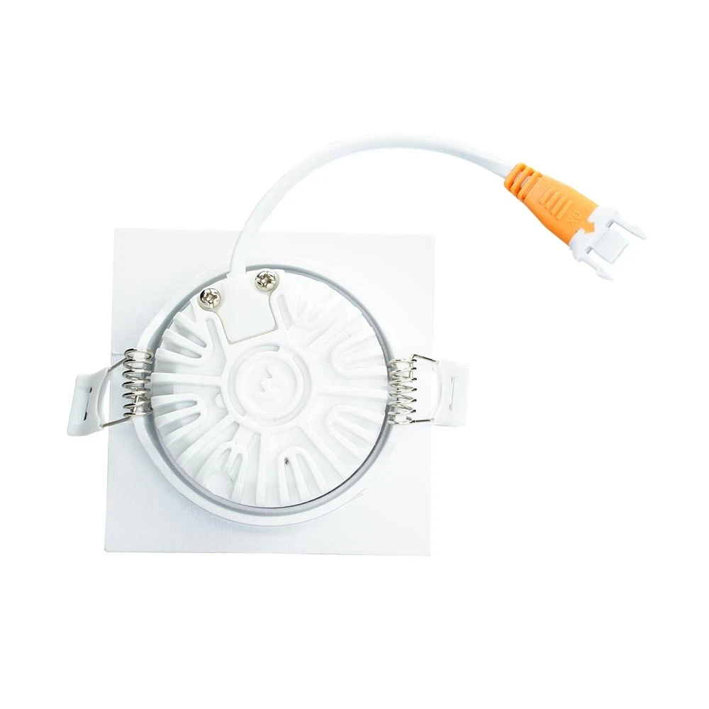 Miniatuur van EMhub waterdichte inbouwspot vierkant wit 5W 450lm 2700K incl DimDriver