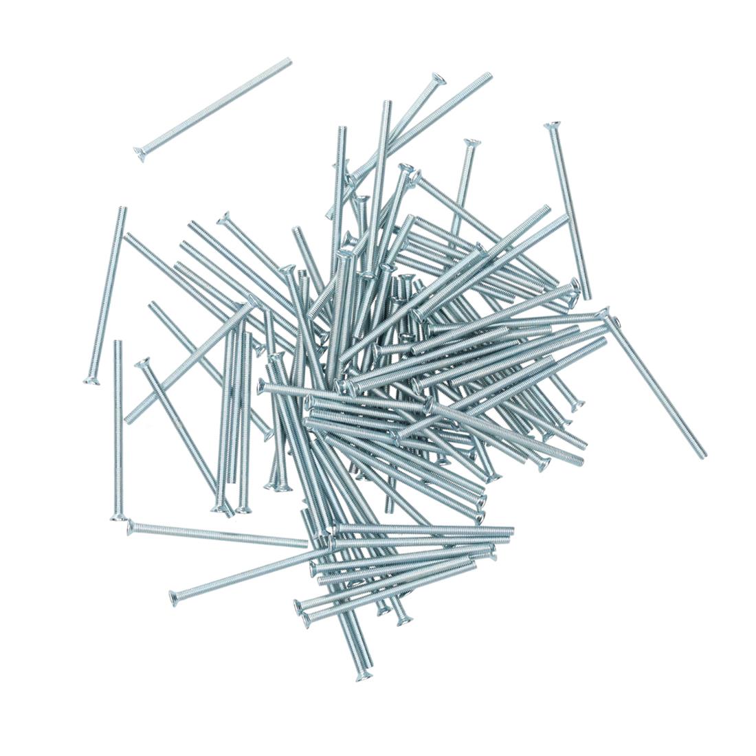 Miniatuur van EMhub M3 schroef platkop verzinkt DIN963-4.8 M3x25 per 100 stuks (4085003)