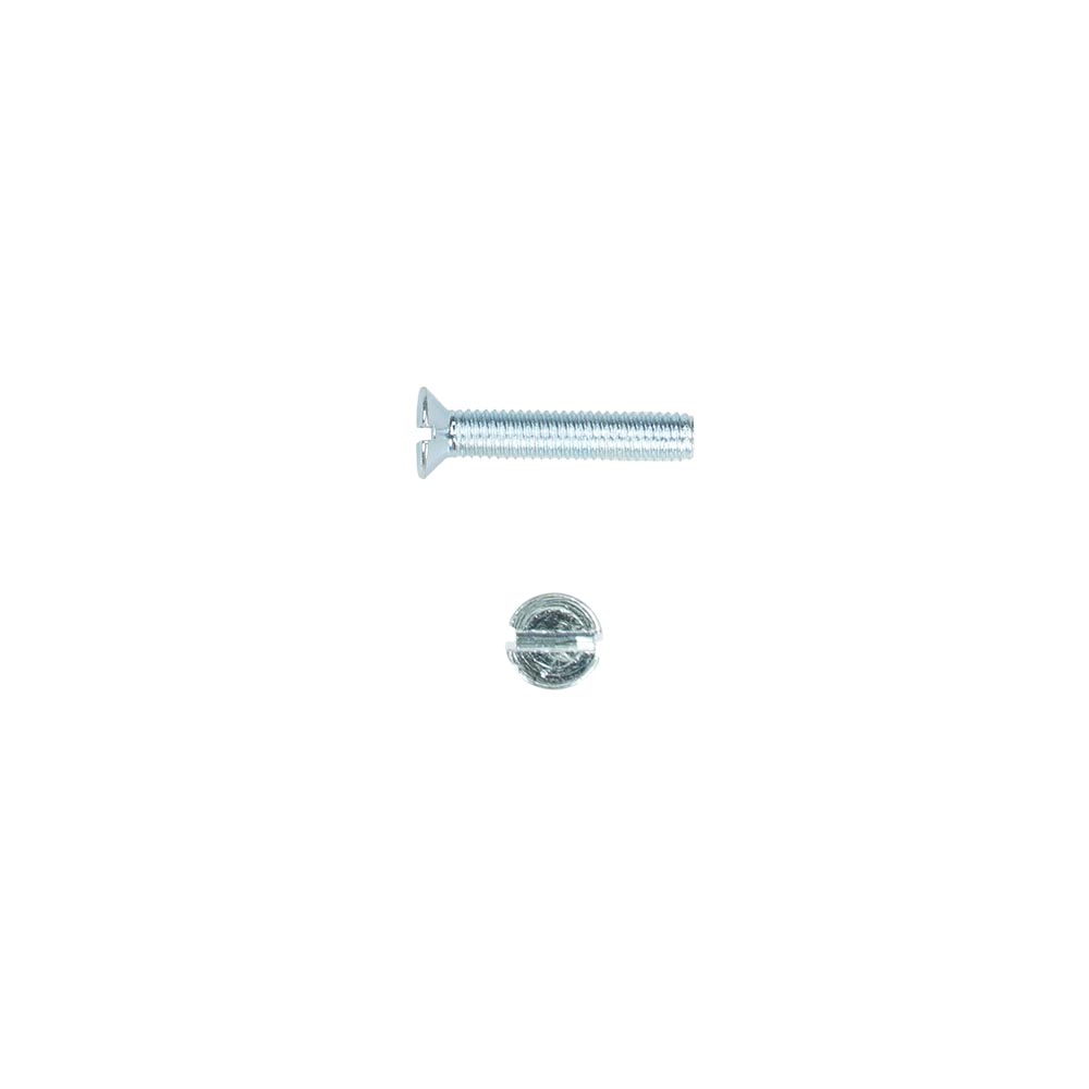Miniatuur van EMhub M3 schroef platkop verzinkt DIN963-4.8 M3x20 per 100 stuks (4085002)