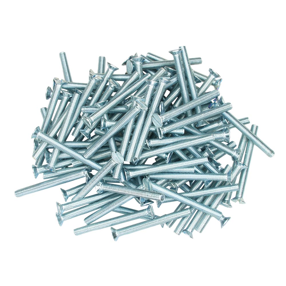 Miniatuur van EMhub M3 schroef platkop verzinkt DIN963-4.8 M3x30 per 100 stuks (4085004)