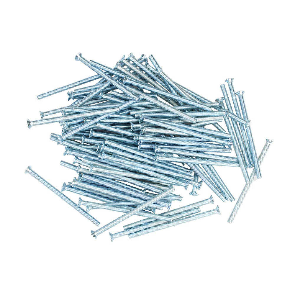 Miniatuur van EMhub M3 schroef platkop verzinkt DIN963-4.8 M3x50 per 100 stuks (4085007)