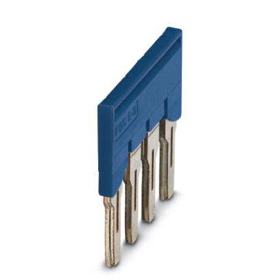 Miniatuur van Phoenix Contact doorverbindingsbrug voor rijgklem 4-polig 8,2 mm - blauw per 10 stuks (FBS 4-8 BU) per 10 stuks