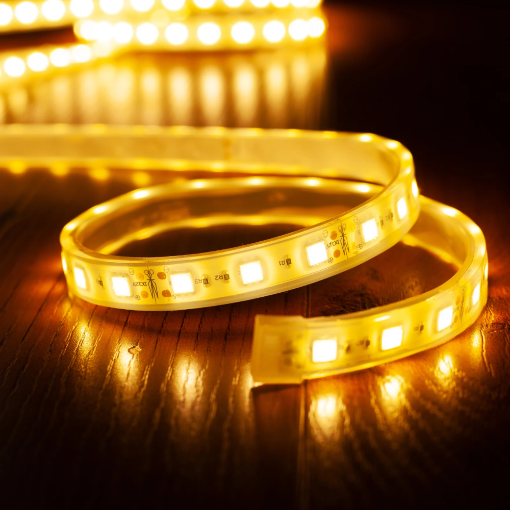 Miniatuur van Yphix LED strip 24V warm wit 2700K 300 SMD 5050 LEDS IP68 - 5 meter (50054860)