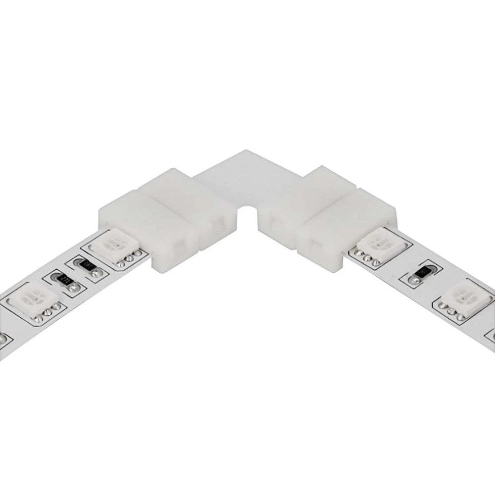 Miniatuur van Yphix LED strip connector 12V en 24V strip naar strip 90° RGB 5050 SMD IP20 (50056534)