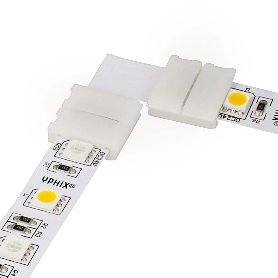 Miniatuur van Yphix LED strip connector 24V strip naar strip 90° RGBW 5050 SMD IP20 (50056565)