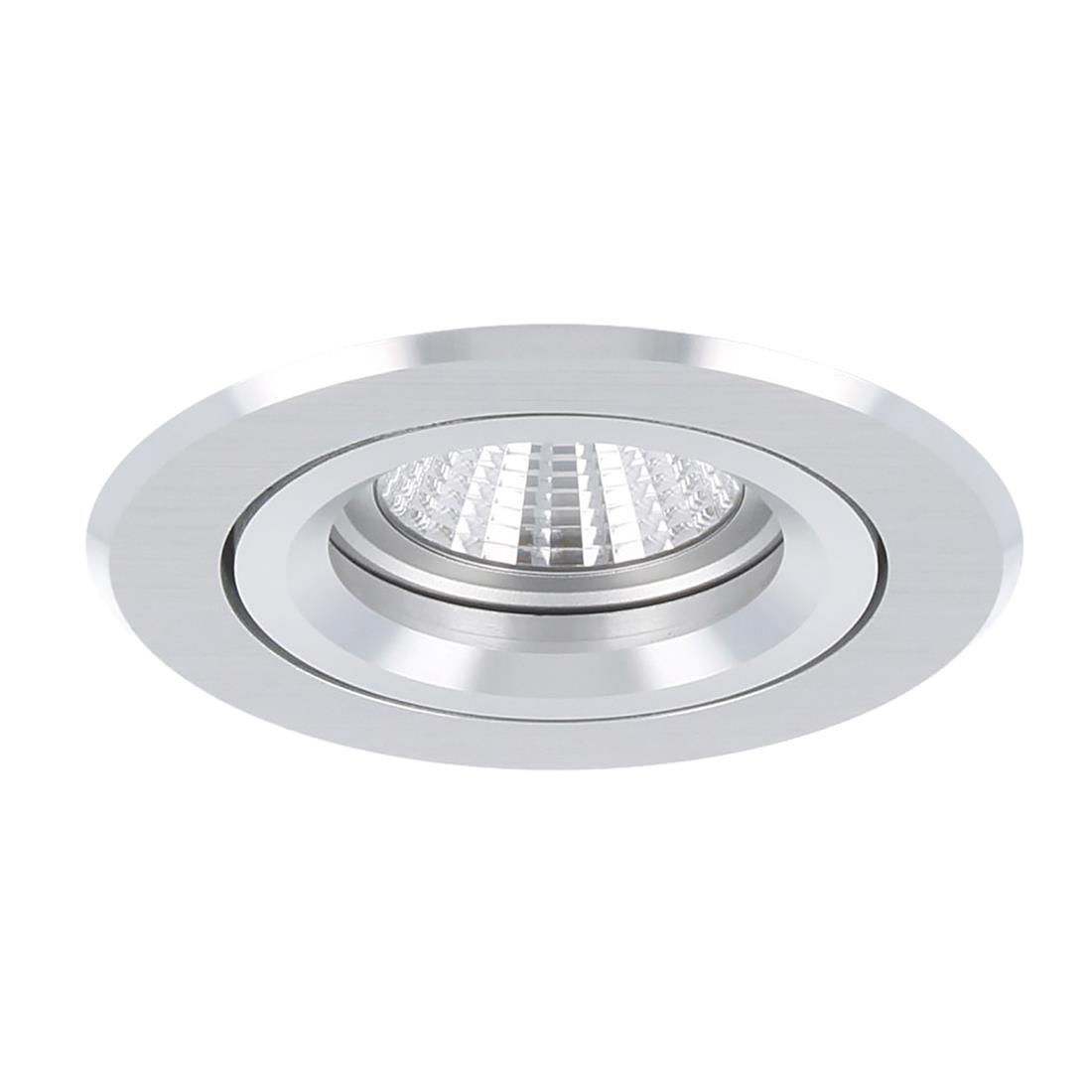 Miniatuur van Yphix inbouwspot rond kantelbaar aluminium GU10 zaagmaat Ø70mm - diameter 82mm (50114401)