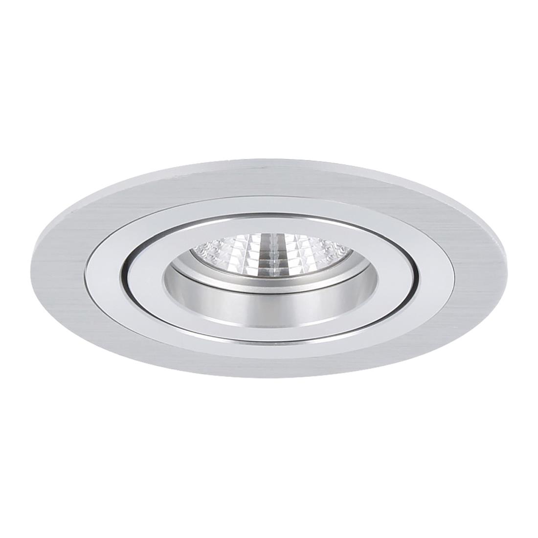 Miniatuur van Yphix inbouwspot rond kantelbaar aluminium GU10 zaagmaat Ø80mm - diameter 92mm (50114402)