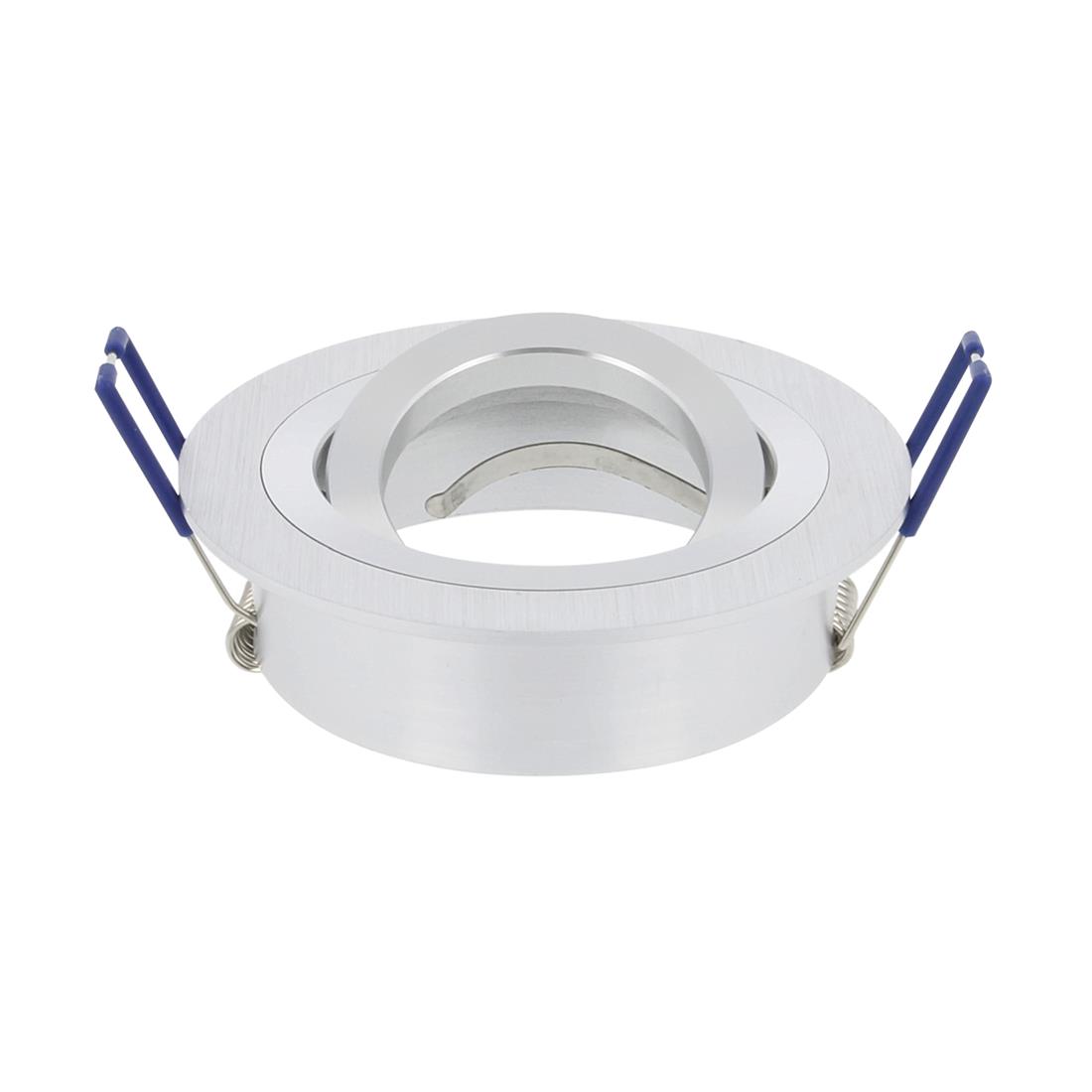 Miniatuur van Yphix inbouwspot rond kantelbaar aluminium GU10 zaagmaat Ø80mm - diameter 92mm (50114402)