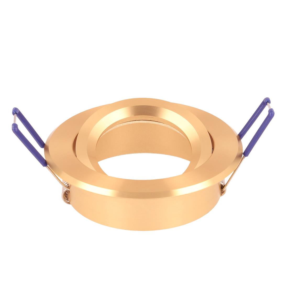 Miniatuur van Yphix inbouwspot rond kantelbaar goud GU10 zaagmaat Ø70mm - diameter 82mm (50114441)
