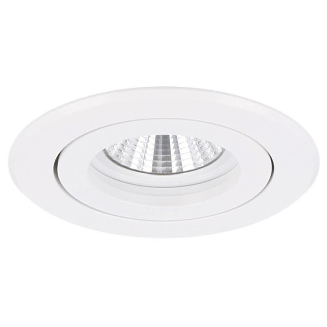 Miniatuur van Yphix inbouwspot rond kantelbaar wit GU10 zaagmaat Ø70mm - diameter 82mm met bladveren (50114471)