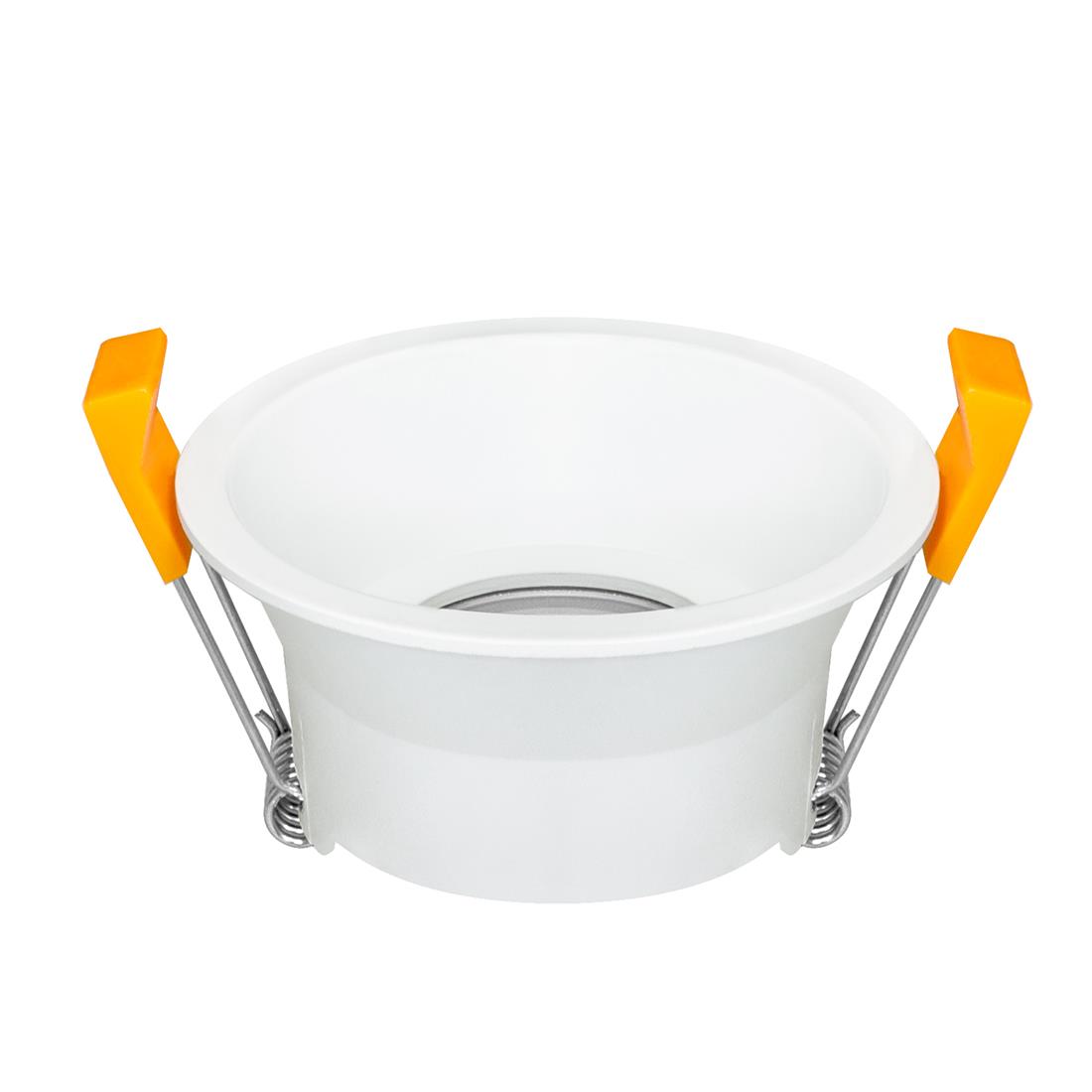 Miniatuur van Yphix inbouwspot rond vast wit GU10 zaagmaat Ø75mm - diameter 85mm - IP54 (50184420)