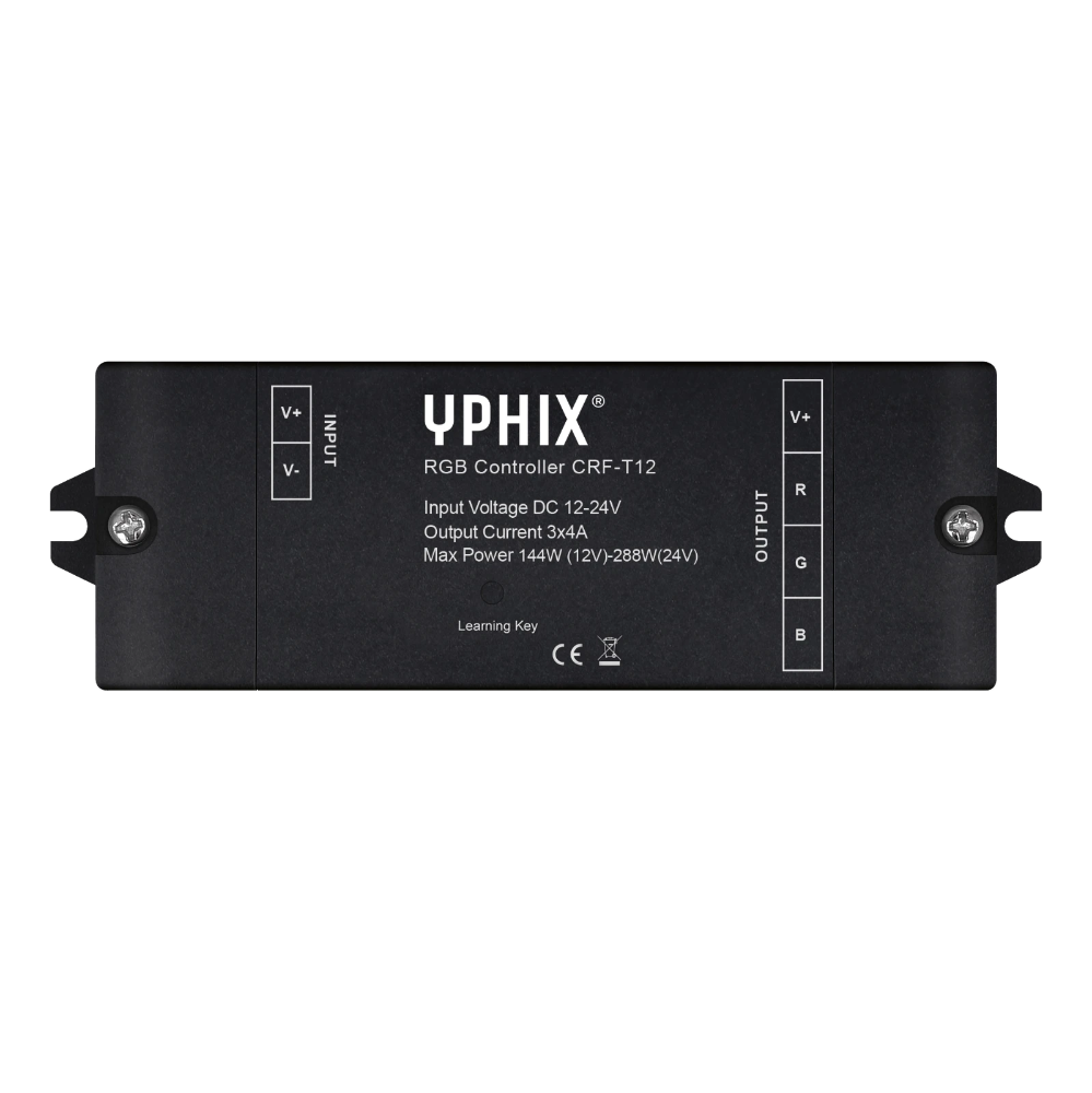 Miniatuur van Yphix RGB Controller CRF-T12 met RF afstandbediening (50204905)