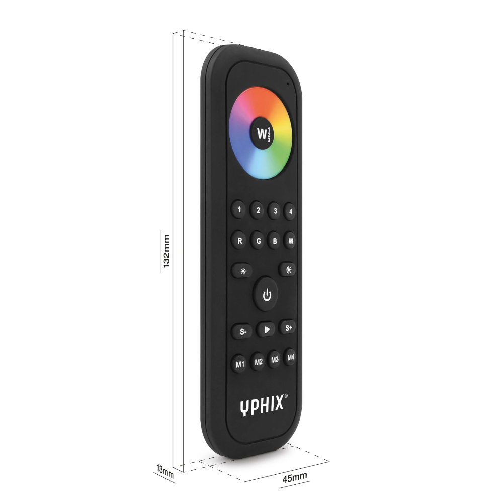 Miniatuur van Yphix RF afstandsbediening voor RGB(W) controller type CRF-T24 (50204945)