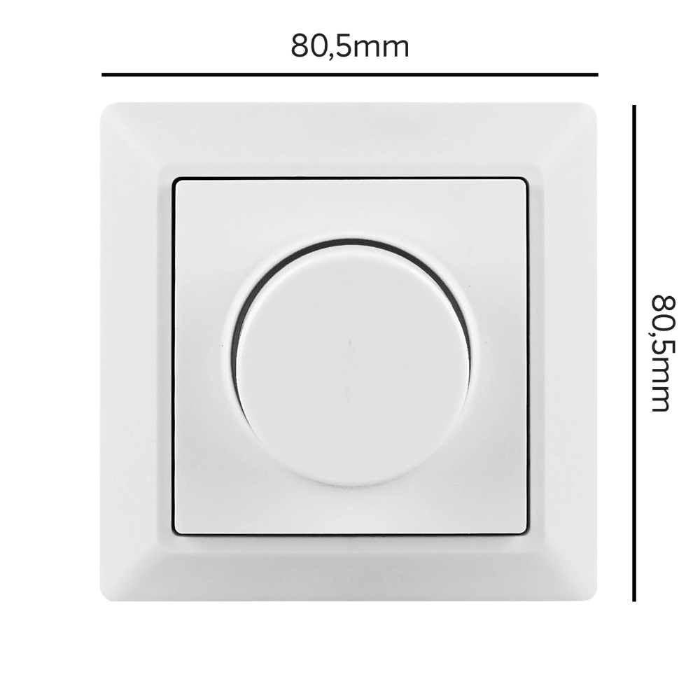 Miniatuur van Yphix muurdimmer Zigbee draadloos - wit (50208692)