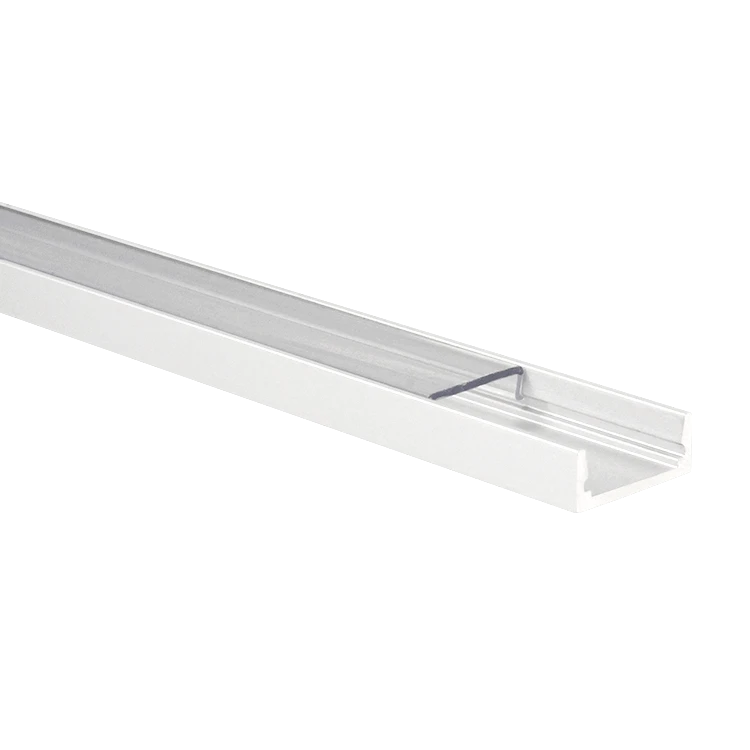 Miniatuur van Yphix LED strip profiel Felita wit extra laag met transparante afdekkap - 1 meter (50289407)