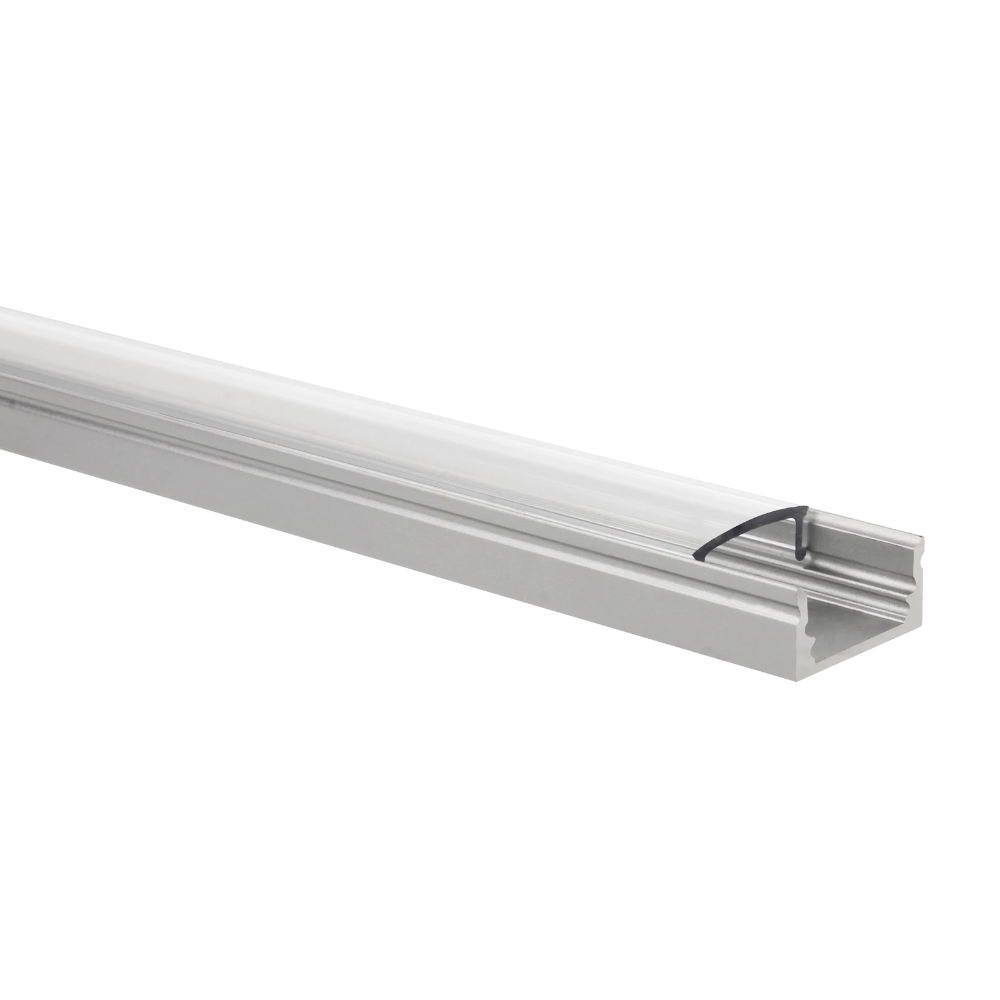 Miniatuur van Yphix LED strip profiel Potenza aluminium laag met transparante afdekkap - 1 meter (50289415)