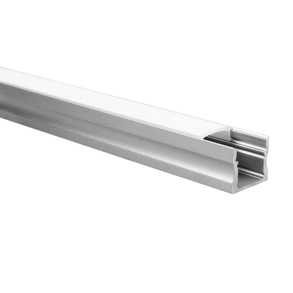 Miniatuur van Yphix LED strip profiel Potenza aluminium hoog met melkwitte afdekkap - 1 meter (50289420)