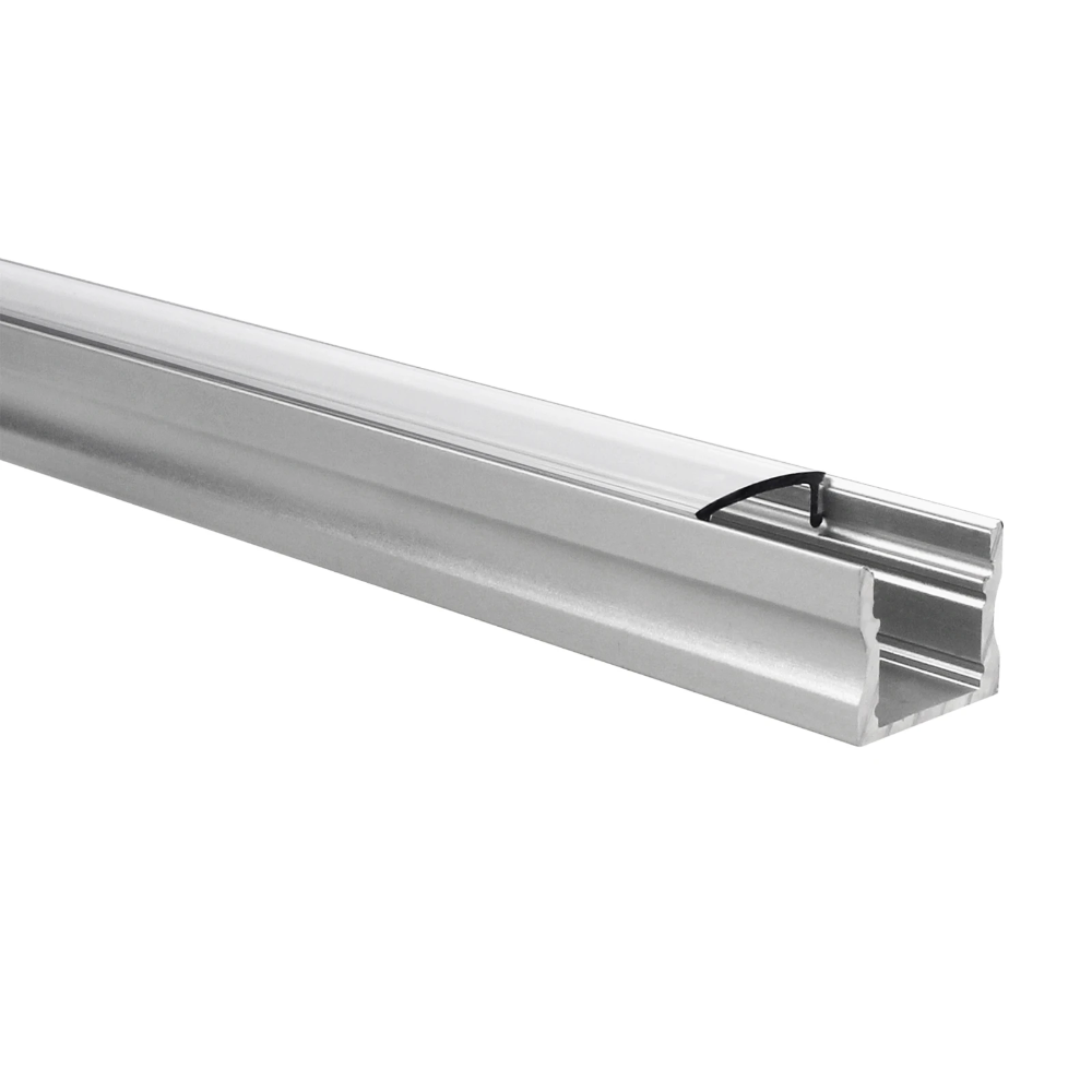 Miniatuur van Yphix LED strip profiel Potenza aluminium hoog met transparante afdekkap - 1 meter (50289425)