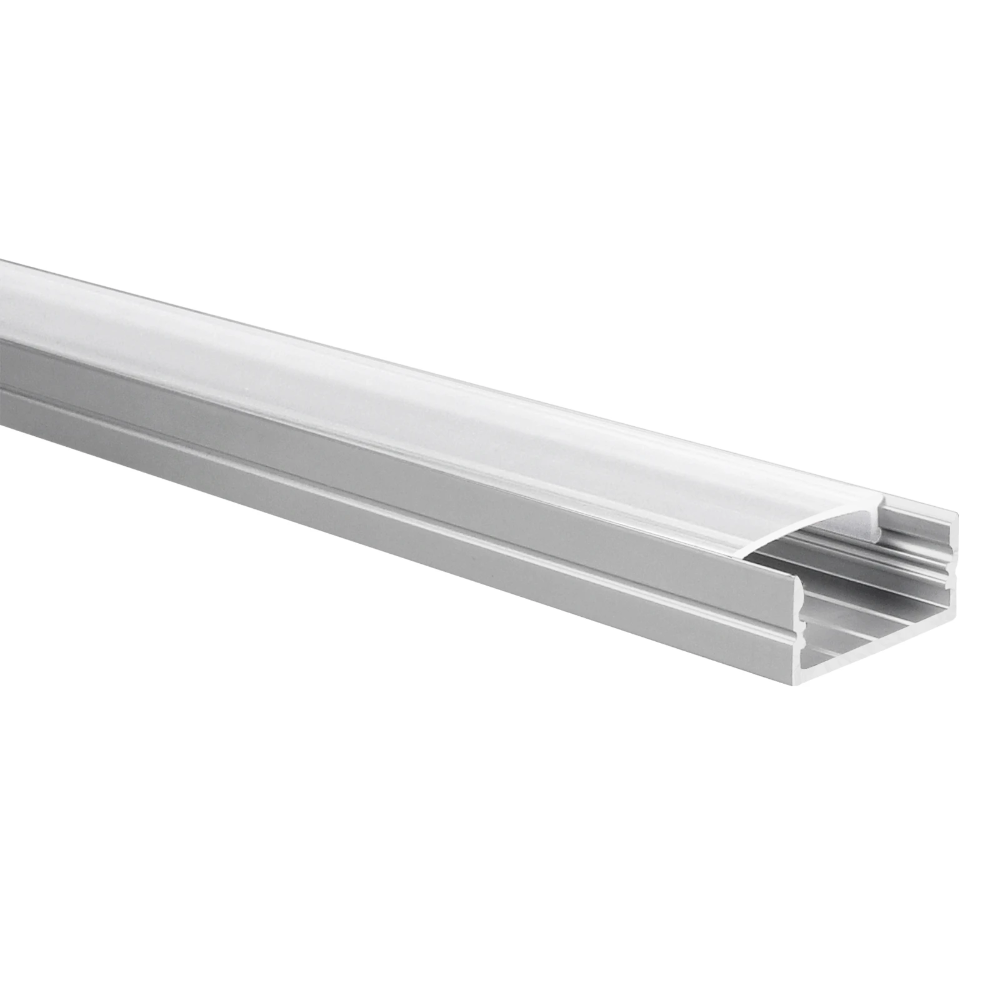 Miniatuur van Yphix LED strip profiel Senisa aluminium breed met transparante afdekkap - 1 meter (50289432)