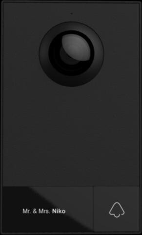 Miniatuur van Niko compacte 2-draads videobuitenpost