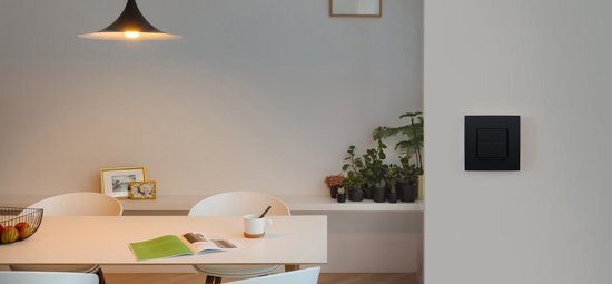 Miniatuur van Niko Friends of Hue schakelaar - Matt Black Coated (130-91004)