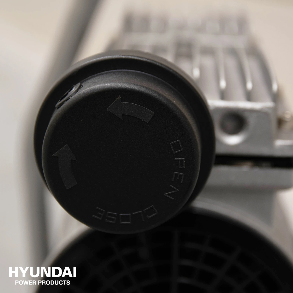 Miniatuur van Hyundai stille compressor 30L 124L/min 750W tot 8 bar 55dB(A) Super Silent (55754)