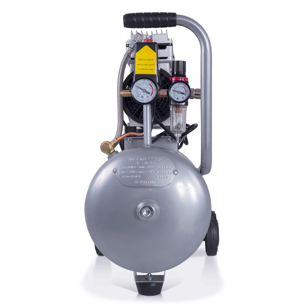 Miniatuur van Hyundai stille compressor 30L 124L/min 750W tot 8 bar 55dB(A) Super Silent (55754)