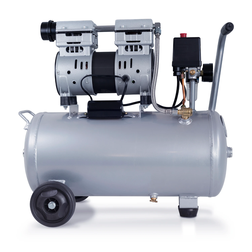 Miniatuur van Hyundai stille compressor 30L 124L/min 750W tot 8 bar 55dB(A) Super Silent (55754)