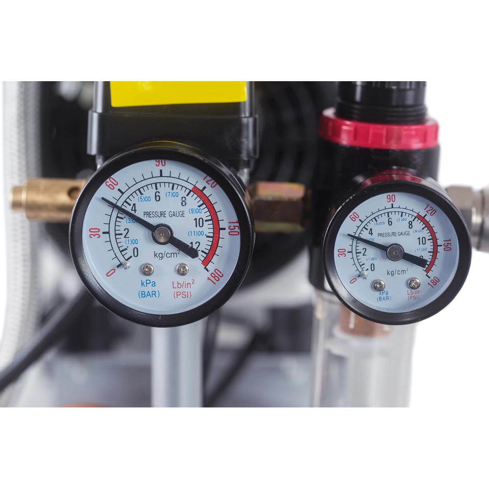 Miniatuur van Hyundai stille compressor 30L 124L/min 750W tot 8 bar 55dB(A) Super Silent (55754)