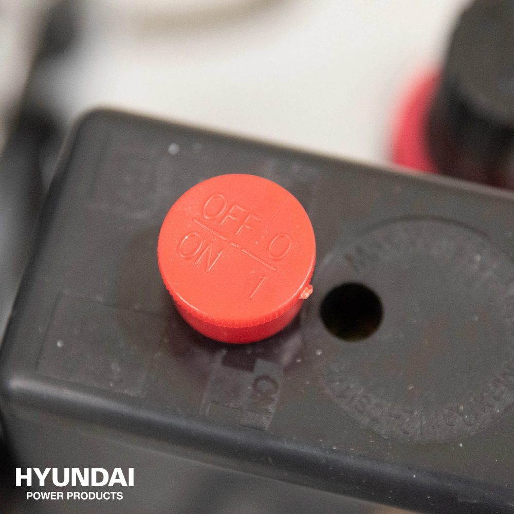 Miniatuur van Hyundai stille compressor 8L 80L/min 550W tot 8 bar 56dB(A) Super Silent (55758)