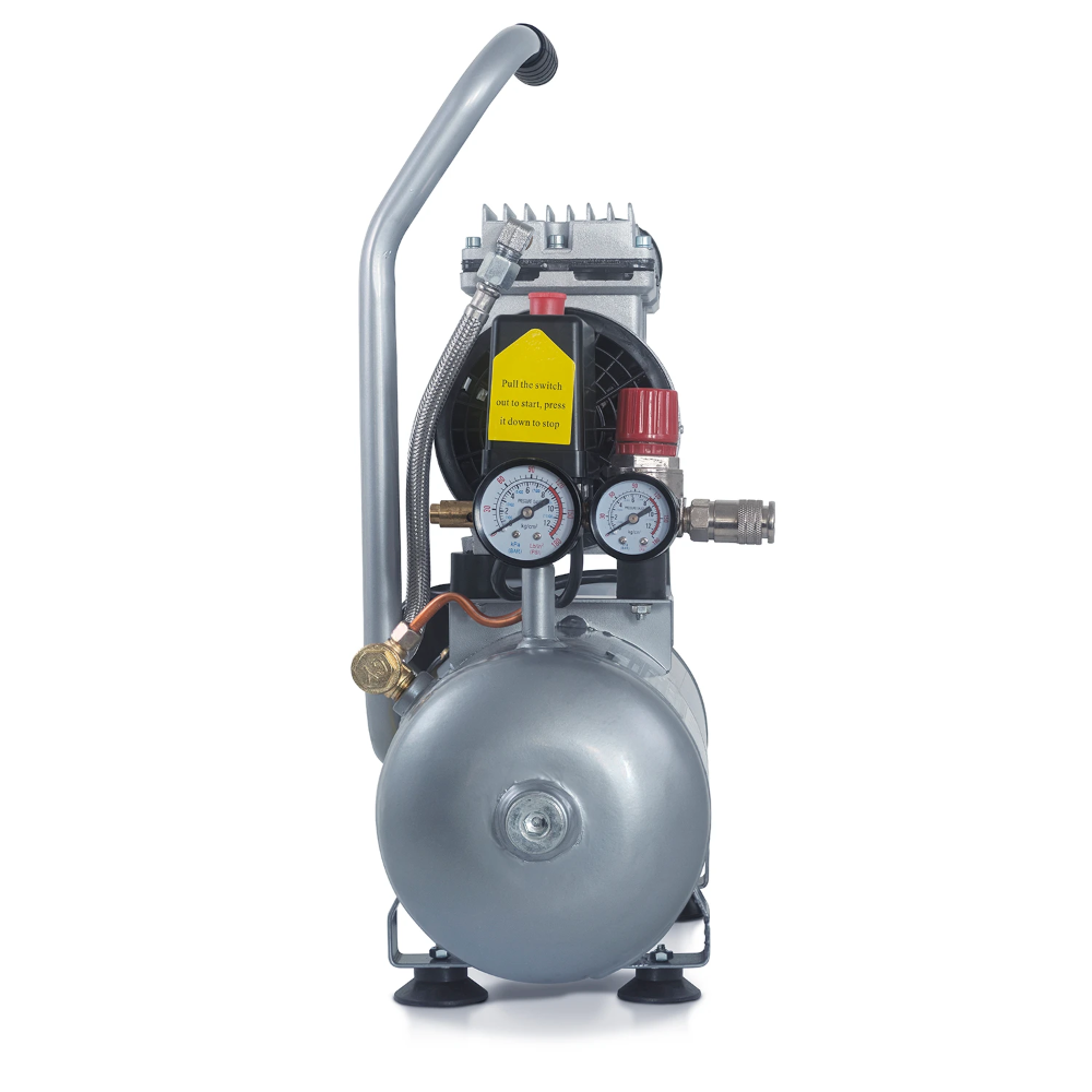 Miniatuur van Hyundai stille compressor 8L 80L/min 550W tot 8 bar 56dB(A) Super Silent (55758)