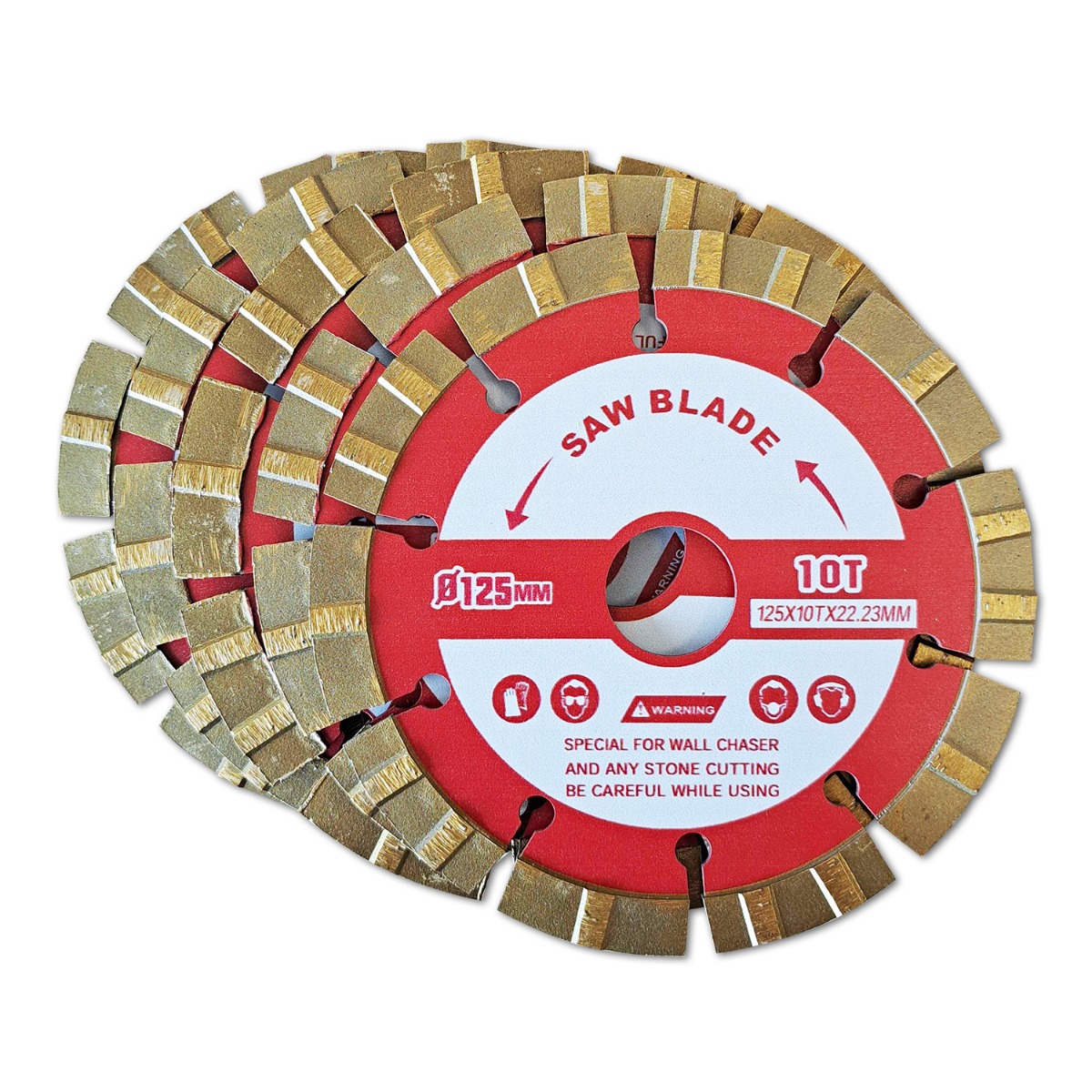 Miniatuur van Hyundai diamantzaagbladen set voor sleuvenfrees 56434 5-delig (56434-1)