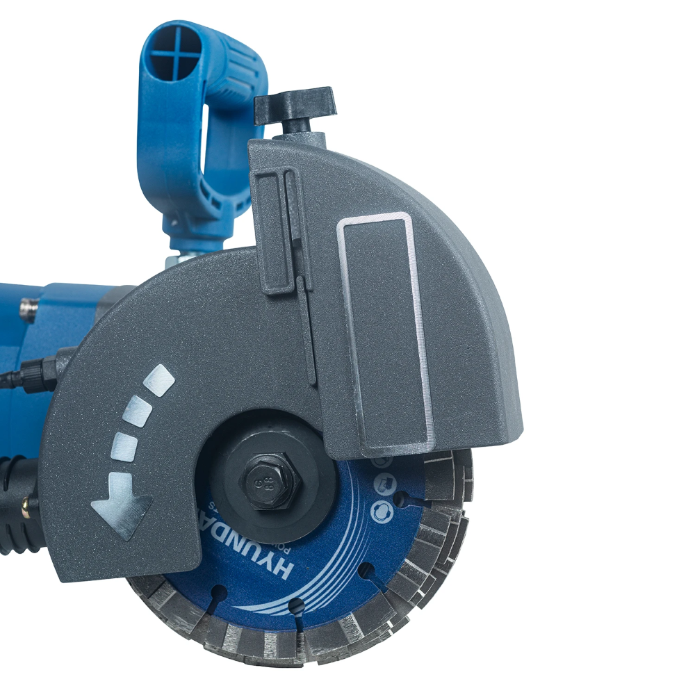 Miniatuur van Hyundai muurfrees sleuvenfrees 230V 3300W 135mm incl 5-in-1 diamantzaagbladen nat en droog (56434)