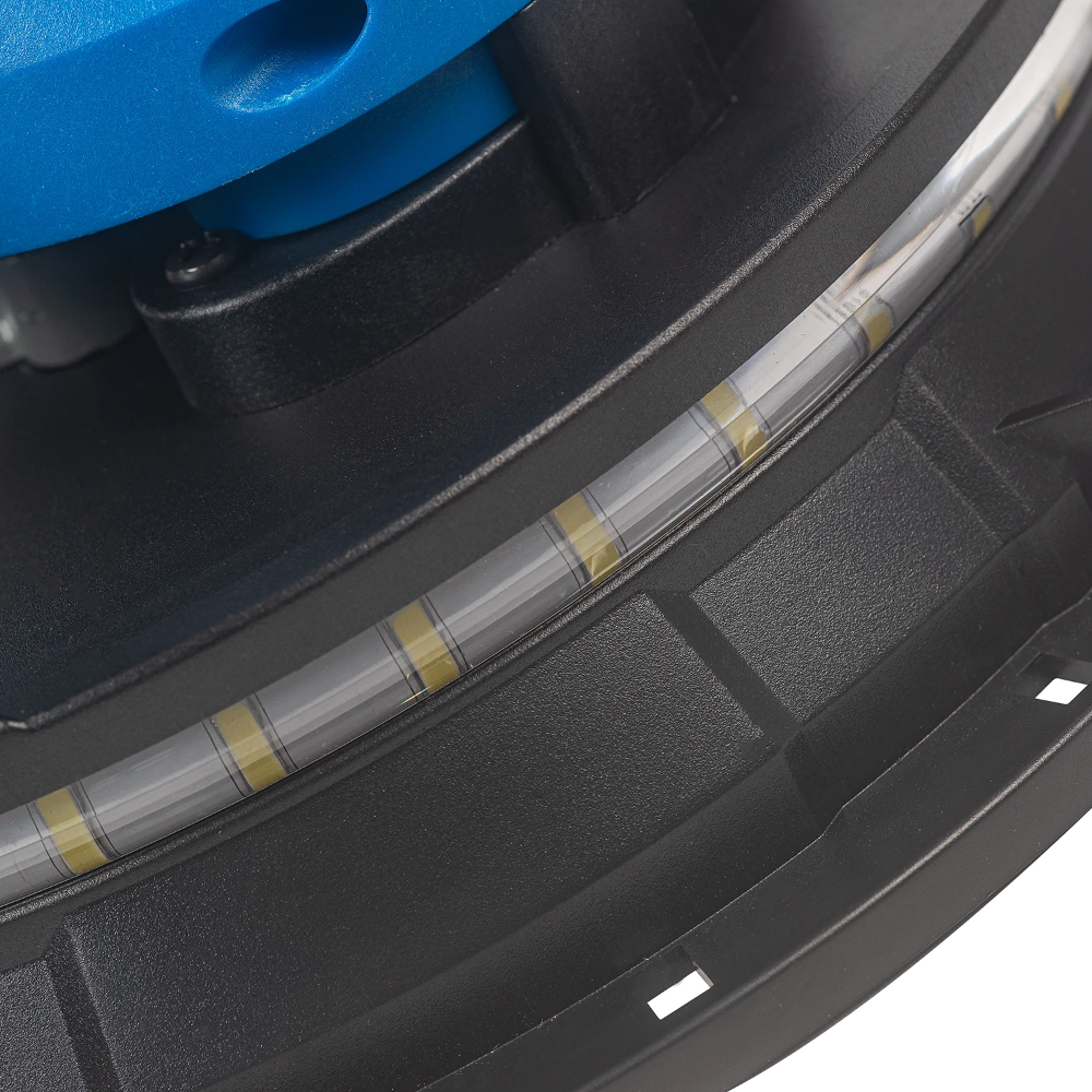 Miniatuur van Hyundai wandschuurmachine met LED verlichting 230V 1280W Ø225mm (56475)