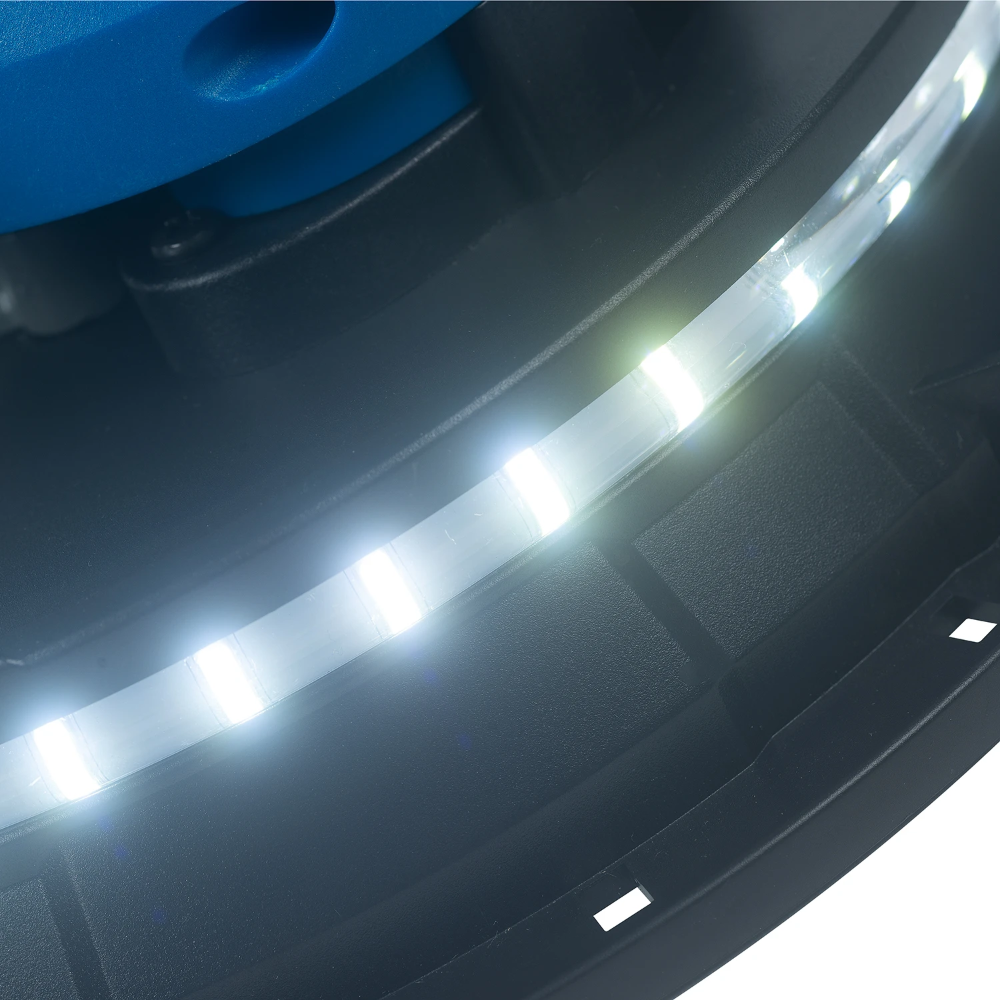 Miniatuur van Hyundai wandschuurmachine met LED verlichting 230V 1280W Ø225mm (56475)