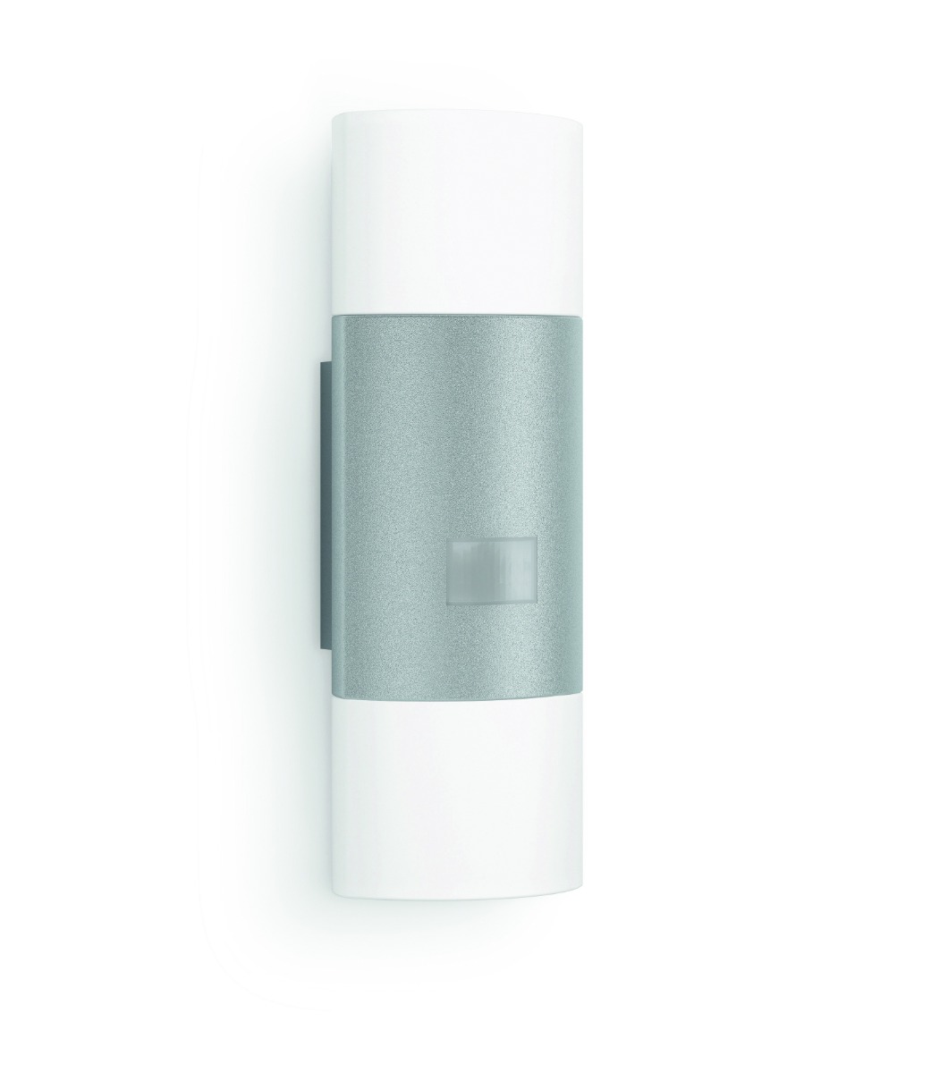 Miniatuur van STEINEL buitenlamp met sensor L 910 LED 3000K 11W - zilver (576219)