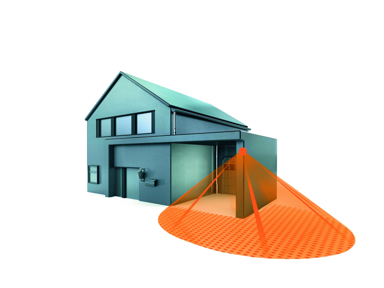 Miniatuur van STEINEL infrarood-bewegingsmelder IS 240 DUO zwart (602710)