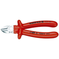 Miniatuur van KNIPEX zijkniptang VDE verchroomd 160mm (7007160)