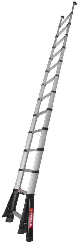 Miniatuur van Telesteps telescopische ladder incl. uitklapbare stabilisatiepoten 4,1m (werkhoogte 4,9m) Prime Line (72241-781)