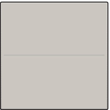 Miniatuur van Niko afwerkingsset voor draadloze schakelaar met 2 toetsen - Original Light Grey (102-00001)