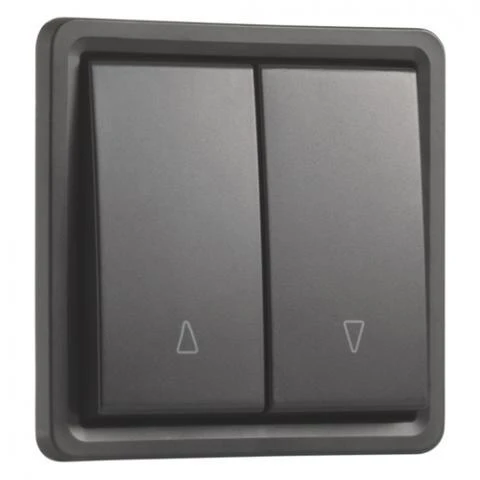 Miniatuur van Niko Hydro waterdicht rolluikdrukknop 10A 250V met schroefklemmen (zonder opbouwbehuizing) - zwart (761-35910)
